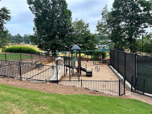 1038 Island View Ct, Buford, GA 30518 - view of communal playground