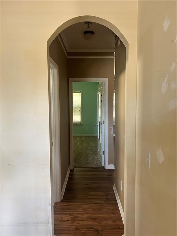 1038 Island View Ct, Buford, GA 30518 - bathroom with vanity, tile patterned floors, and shower / washtub combination