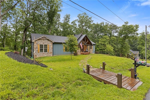 6224 Eagle Ct, Gainesville, GA 30506 - view of grassy yard