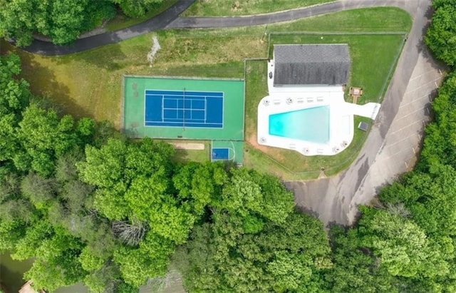 6224 Eagle Ct, Gainesville, GA 30506 - aerial view of a pool area