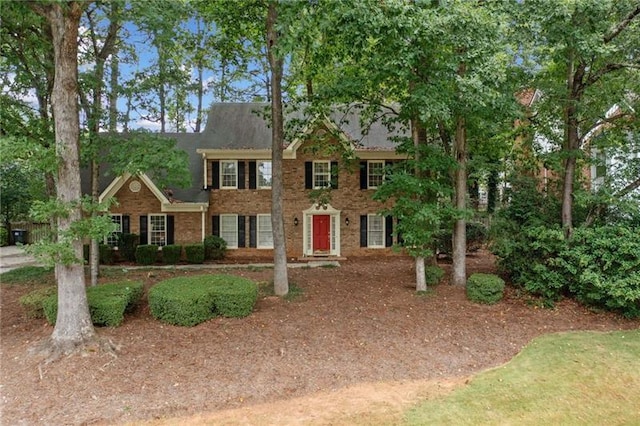 view of colonial-style house