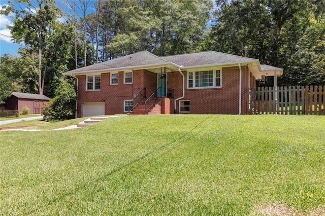108 Buena St, Bremen, GA 30110 - ranch-style home featuring an attached garage, brick siding, and concrete driveway