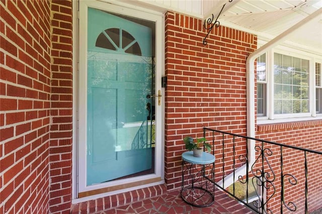 108 Buena St, Bremen, GA 30110 - entrance to property with brick siding and a porch