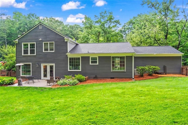 261 Lamplighter Ln SE, Marietta, GA 30067 - back of house featuring a patio area and french doors