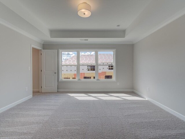1976 Deco Dr, Kennesaw, GA 30144 - carpeted empty room featuring baseboards, visible vents, and a raised ceiling