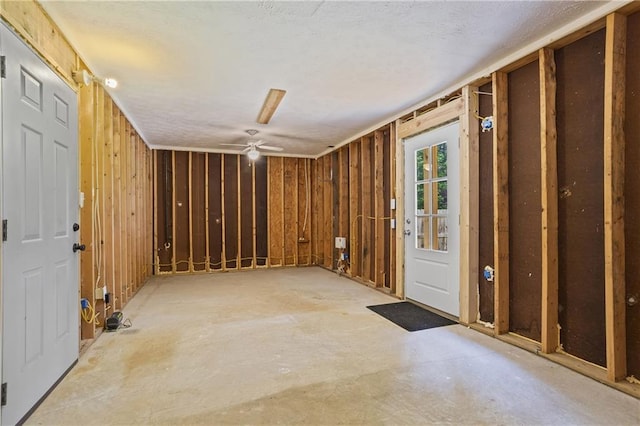 4044 Spring Cove Dr, Duluth, GA 30097 - entryway with ceiling fan and concrete flooring