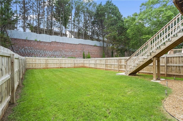 4044 Spring Cove Dr, Duluth, GA 30097 - view of yard with stairs