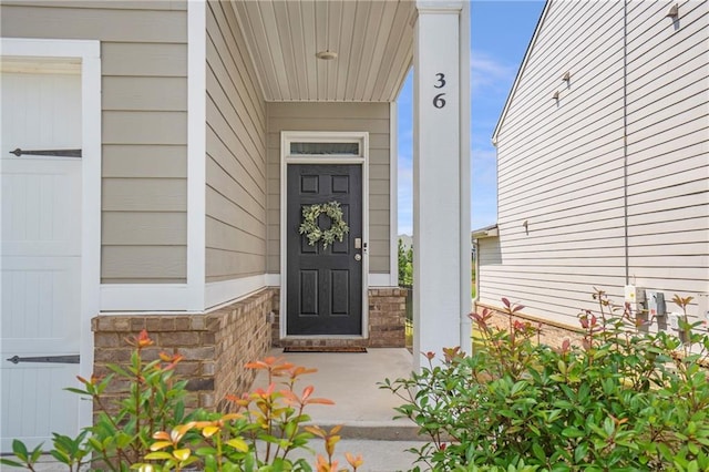 36 Mead Ct, Hoschton, GA 30548 - entrance to property featuring covered porch