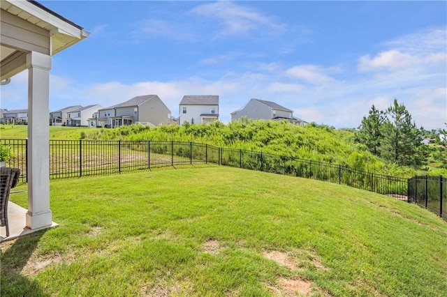 36 Mead Ct, Hoschton, GA 30548 - fenced backyard featuring a residential view