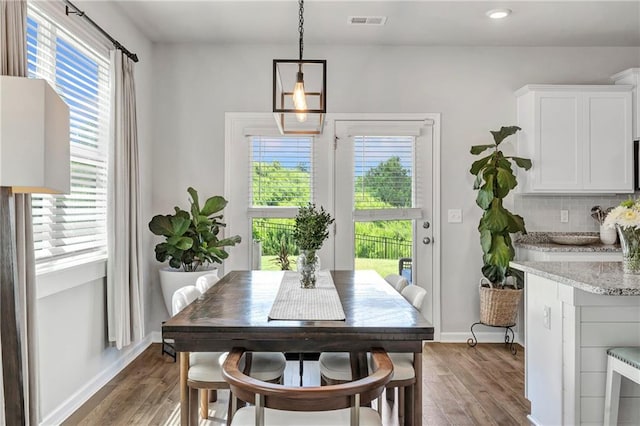 36 Mead Ct, Hoschton, GA 30548 - dining space with wood finished floors and recessed lighting