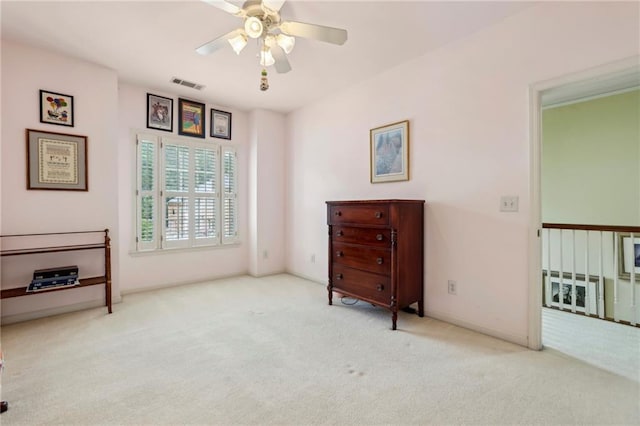 6259 Spalding Dr, Peachtree Corners, GA 30092 - bedroom featuring carpet flooring and ceiling fan