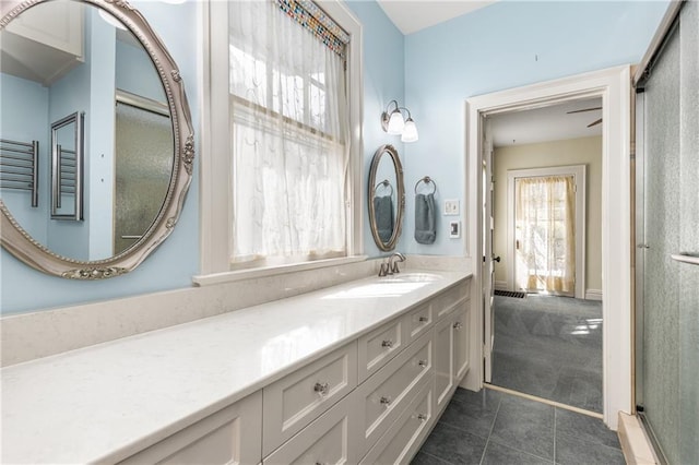4 Arc Way NE, Atlanta, GA 30305 - full bath featuring vanity and tile patterned flooring