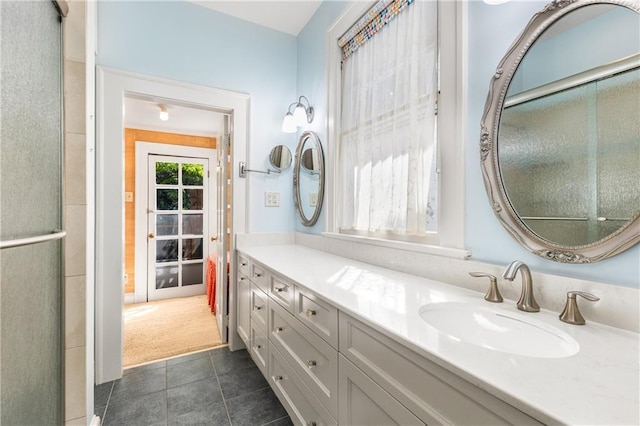 4 Arc Way NE, Atlanta, GA 30305 - bathroom featuring tile patterned flooring and vanity