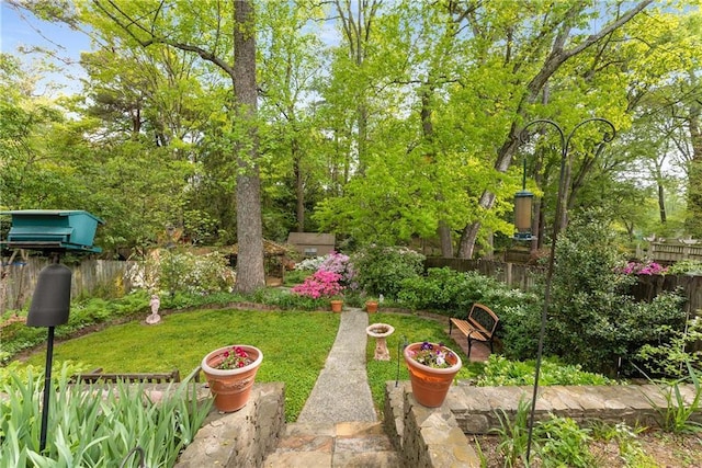 view of yard
