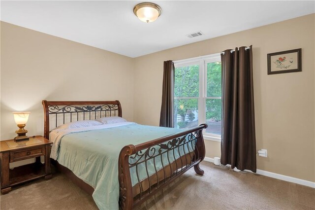 2810 Olde Town Park Dr, Norcross, GA 30071 - carpeted bedroom featuring baseboards and visible vents