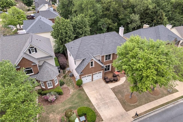 2810 Olde Town Park Dr, Norcross, GA 30071 - bird's eye view with a residential view