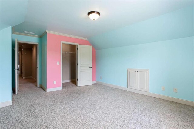 240 Chandler Walk, Loganville, GA 30052 - bonus room with light carpet and vaulted ceiling