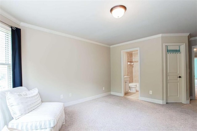 240 Chandler Walk, Loganville, GA 30052 - unfurnished room featuring crown molding and carpet flooring