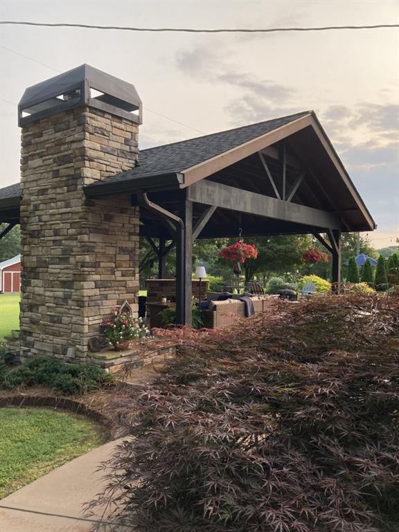 surrounding community with a gazebo