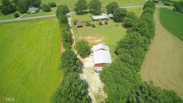 view of rural area