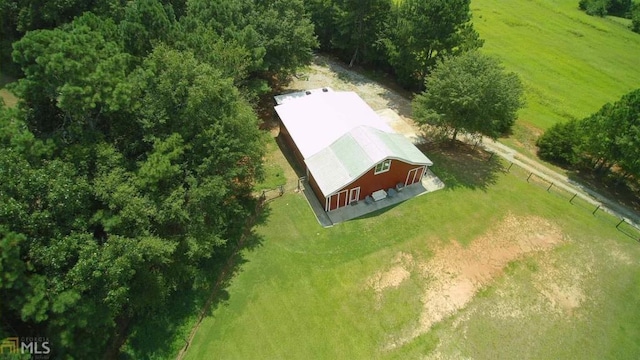 aerial view of property and surrounding area