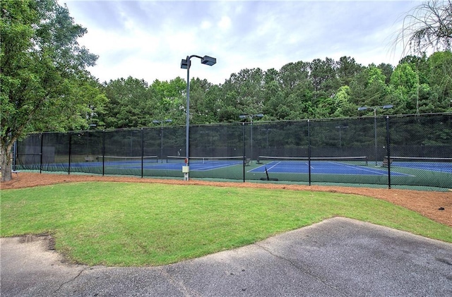 4975 Rockstone Way, Acworth, GA 30101 - view of tennis court