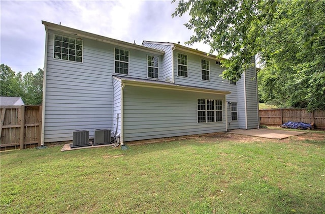 4975 Rockstone Way, Acworth, GA 30101 - back of property with a patio area and a fenced backyard