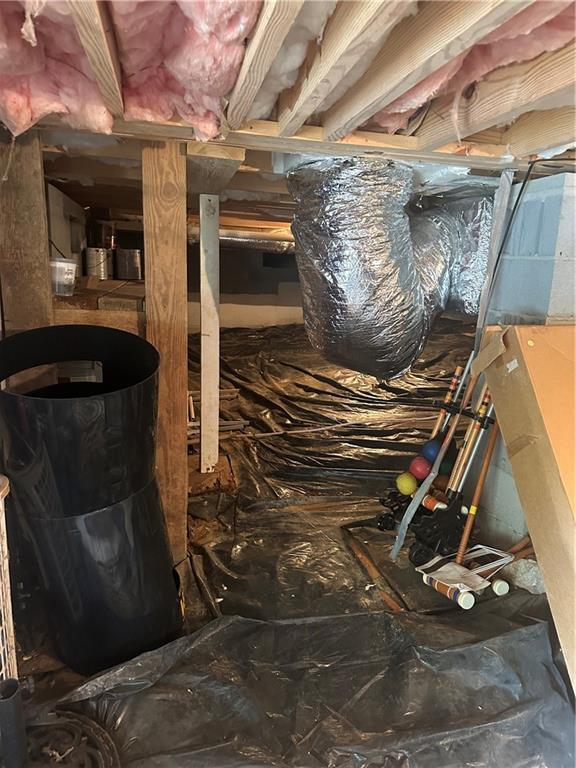 2176 Pine Lake Rd, Hiawassee, GA 30546 - view of inside crawl space