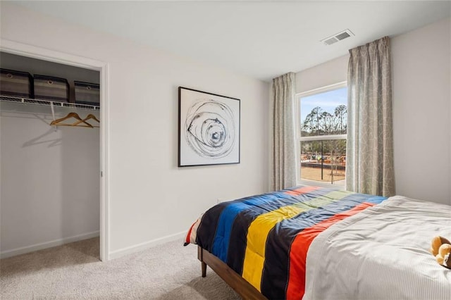 353 Sound Cir, Stockbridge, GA 30281 - carpeted bedroom featuring baseboards and visible vents