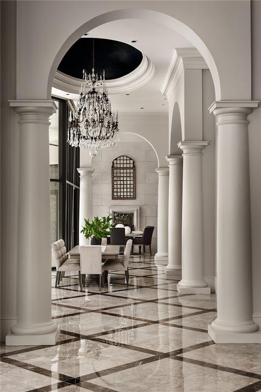 view of community lobby