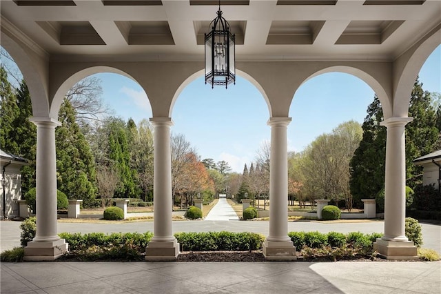view of patio