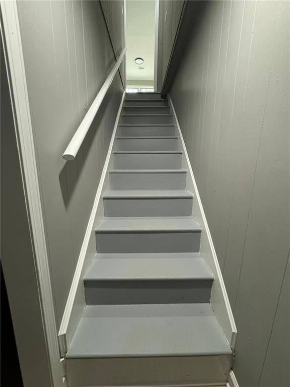 view of staircase