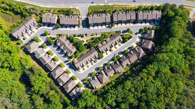aerial view of property and surrounding area
