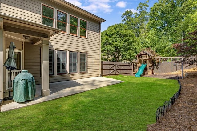 1725 Lynwood Pl, Alpharetta, GA 30004 - view of yard featuring a playground and a patio