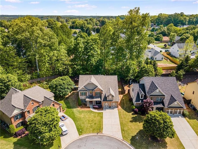 1725 Lynwood Pl, Alpharetta, GA 30004 - aerial perspective of suburban area