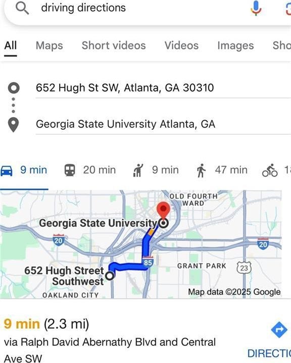 map location