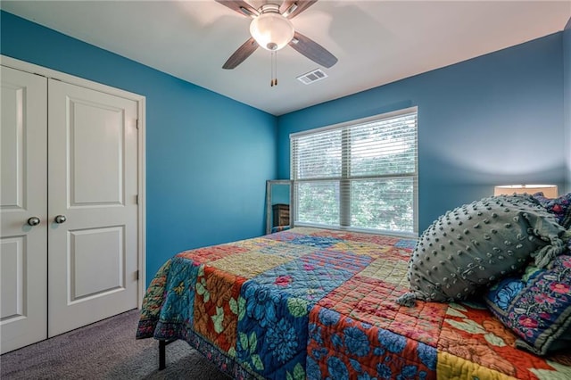 3291 Wild Basil Ln, Buford, GA 30519 - carpeted bedroom with ceiling fan