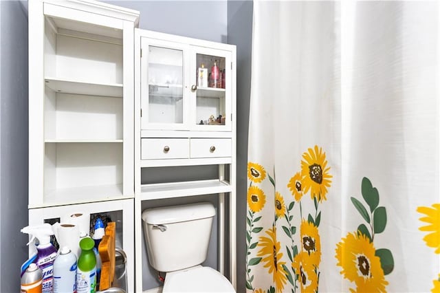 bathroom with toilet