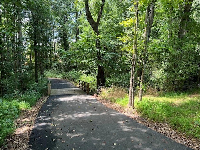 view of road