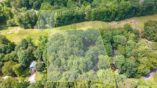 1526 Oakleaf Dr, Auburn, GA 30011 - view of property location featuring a forest and property parcel outlined