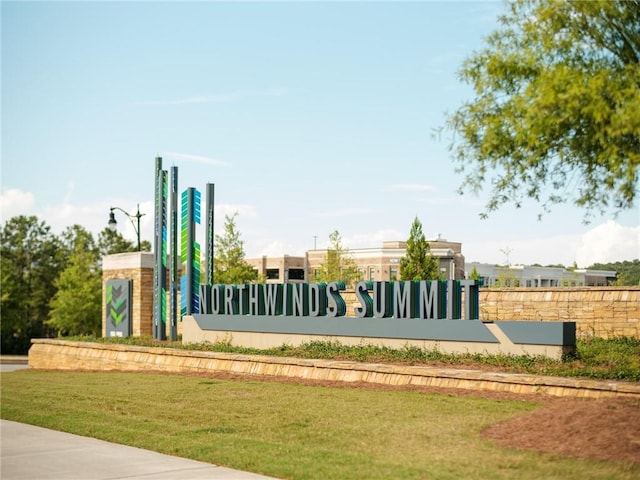 7230 Summit Pl, Alpharetta, GA 30009 - community sign with a lawn