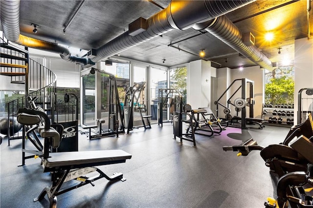 3324 Peachtree Rd NE Unit 2518, Atlanta, GA 30326 - view of gym