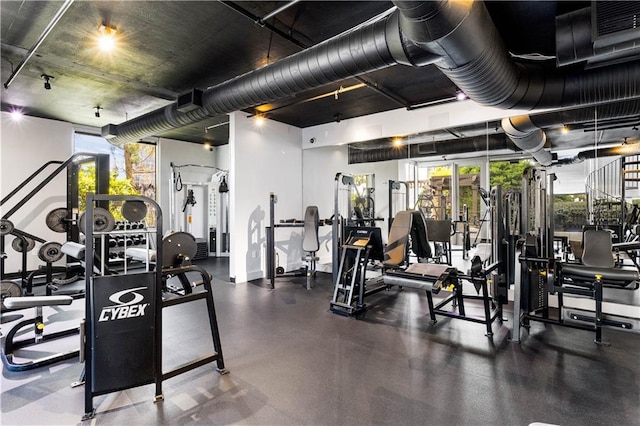 3324 Peachtree Rd NE Unit 2518, Atlanta, GA 30326 - view of workout area