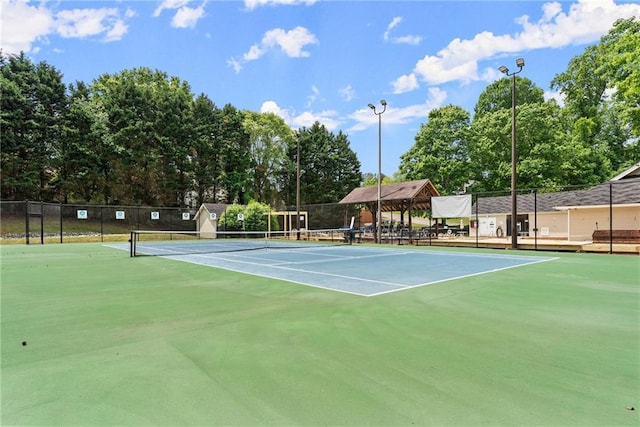 1172 Malvern Hunt Ct, Lawrenceville, GA 30043 - view of tennis court featuring fence