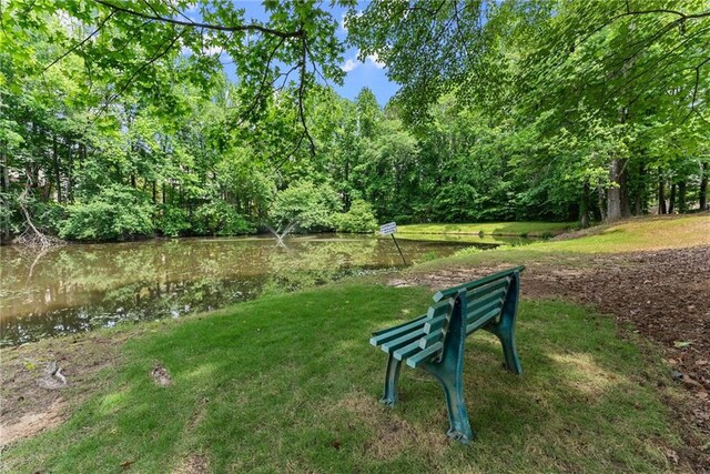 1172 Malvern Hunt Ct, Lawrenceville, GA 30043 - view of property's community featuring a yard and a water view