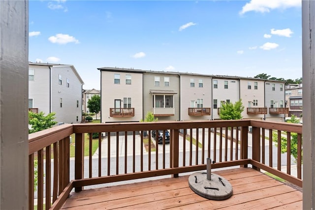 4458 Dunblane Ave, Sugar Hill, GA 30518 - wooden terrace with a residential view