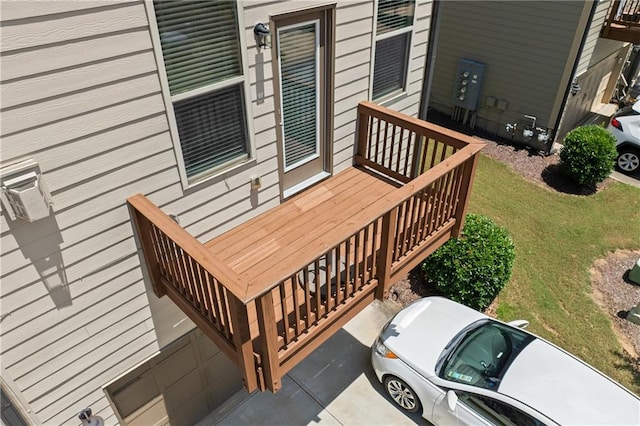 4458 Dunblane Ave, Sugar Hill, GA 30518 - wooden terrace featuring stairs