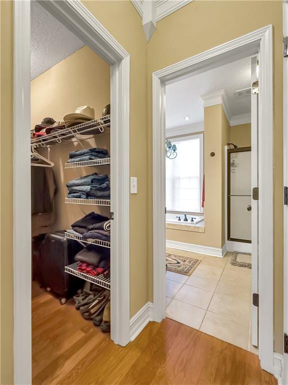 view of closet