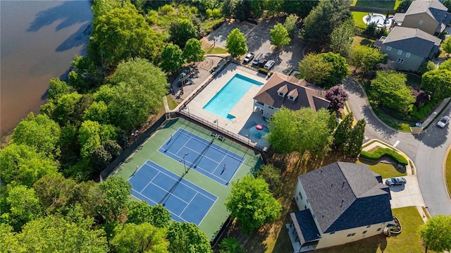 aerial view