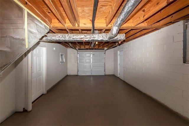 1338 Georgia Ave, Atlanta, GA 30344 - garage featuring concrete block wall